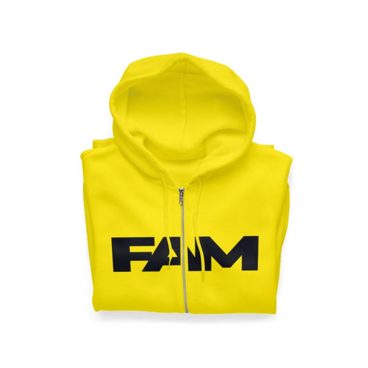 Fam Oversized Hoodie (Yellow)
